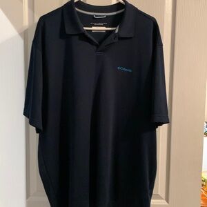 Columbia Men’s XL Navy Omni-Shade Sun Protection Polo
